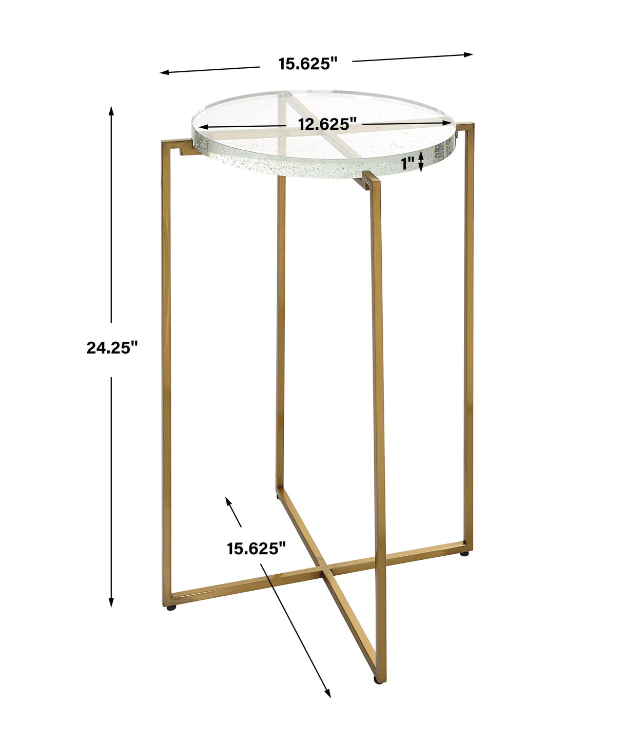 Star-crossed Accent Table