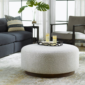 Uttermost Avila Large Gray Ottoman / Coffee Table