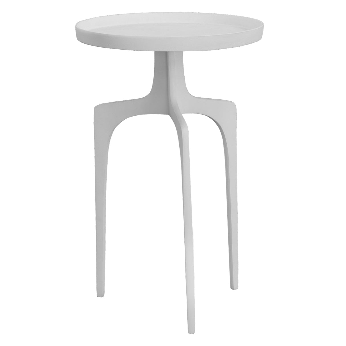 Kenna Accent Table, White