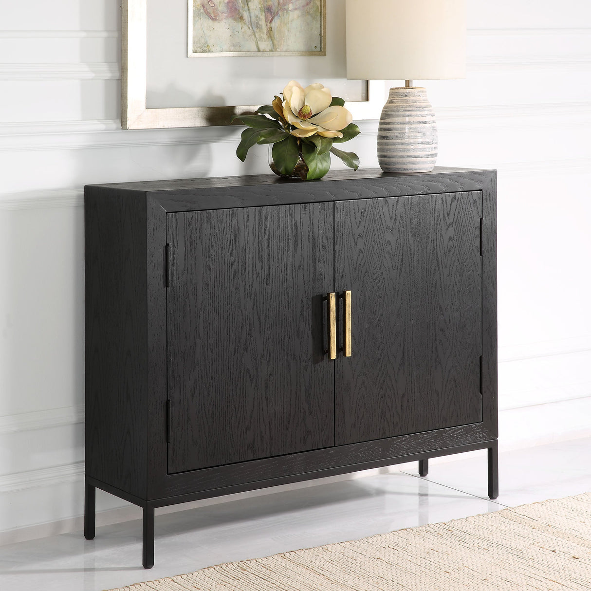 Front Range Dark Oak 2 Door Cabinet