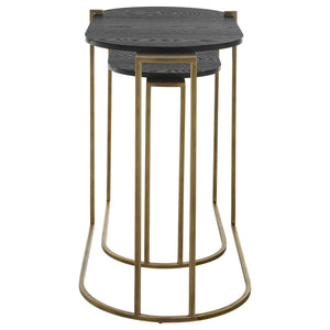 Uttermost Aztec Wood Nesting Tables, Set/2