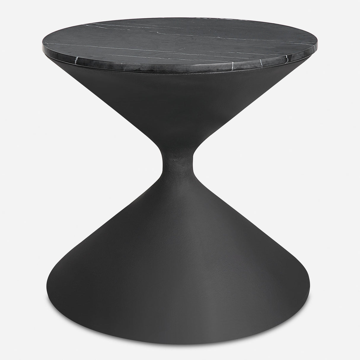 Uttermost Time's Up Hourglass Shaped Side Table