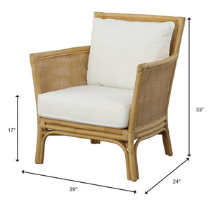 Uttermost Pacific Rattan Armchair