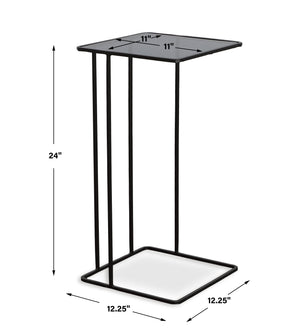 Cadmus Accent Table, Black