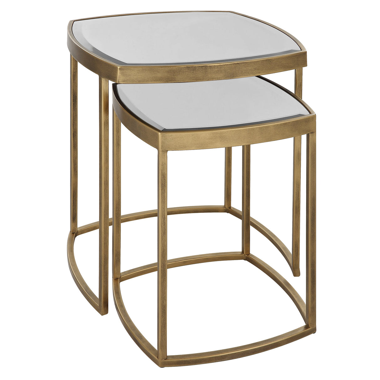 VISTA NESTING TABLES, S/2