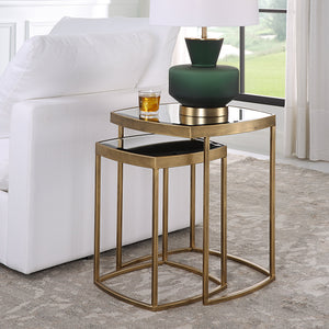 VISTA NESTING TABLES, S/2