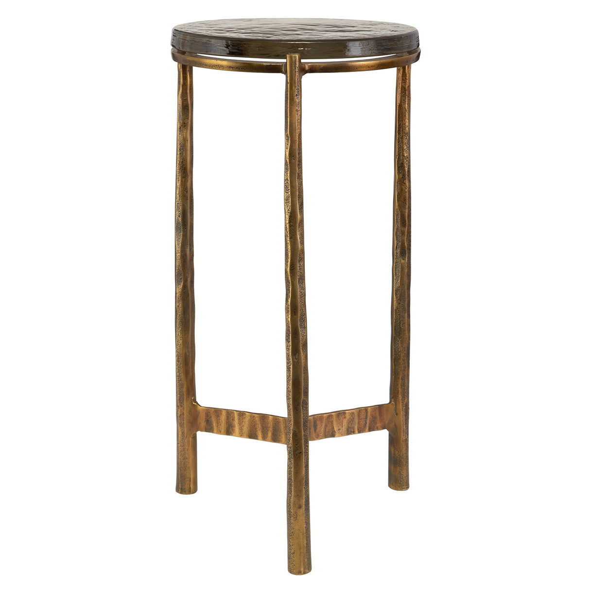 Eternity Accent Table, Brass