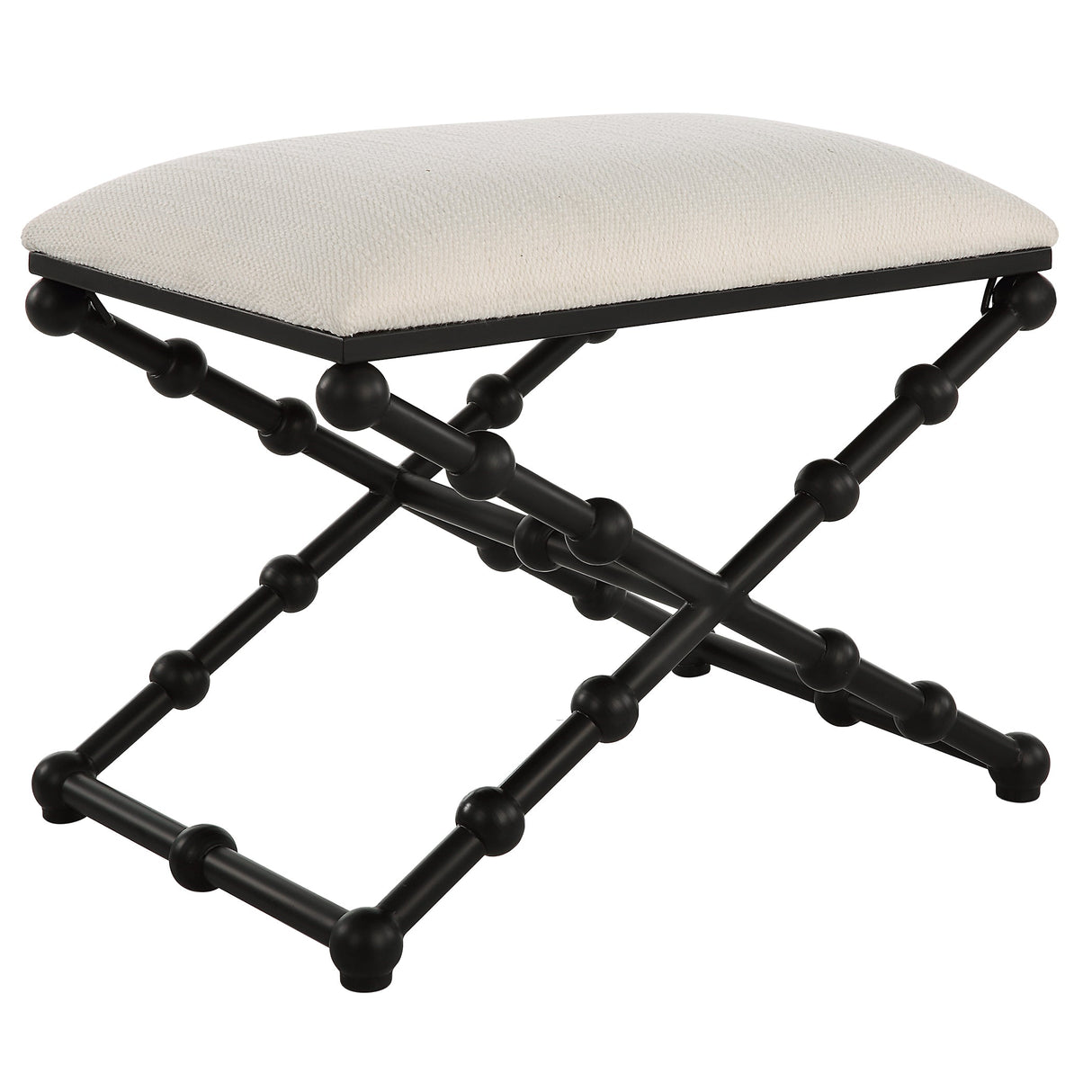 Uttermost Iron Drops Small Bench