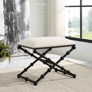 Uttermost Iron Drops Small Bench