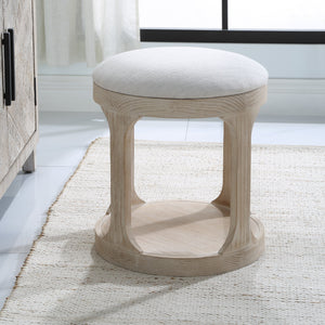 Uttermost Dennen Oak Ottoman