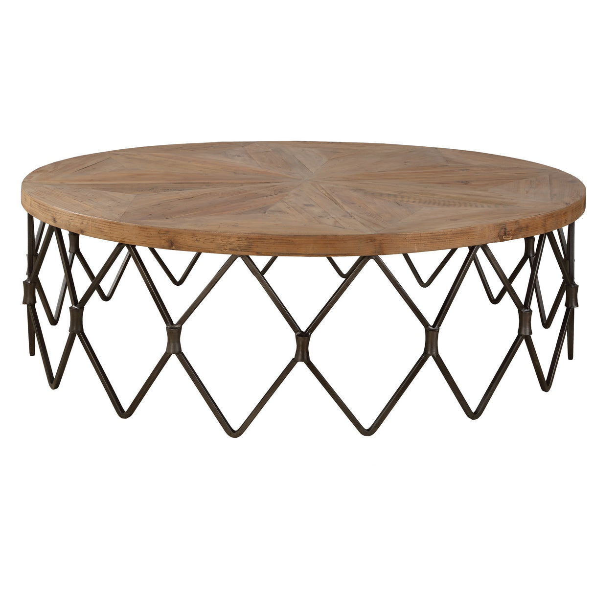 Uttermost Chain Reaction Wooden Coffee Table