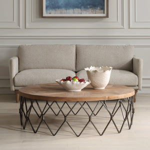 Uttermost Chain Reaction Wooden Coffee Table