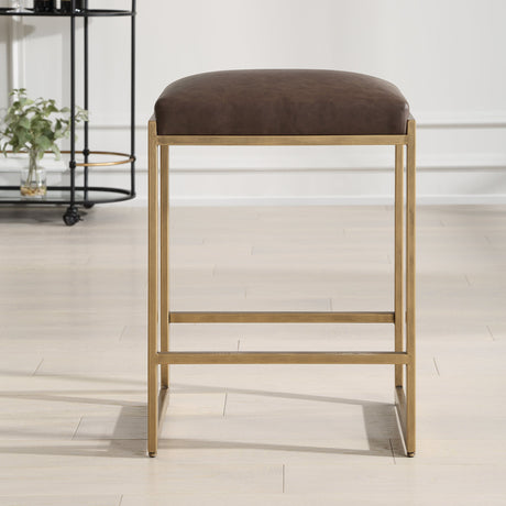 Atticus Gold Counter Stool