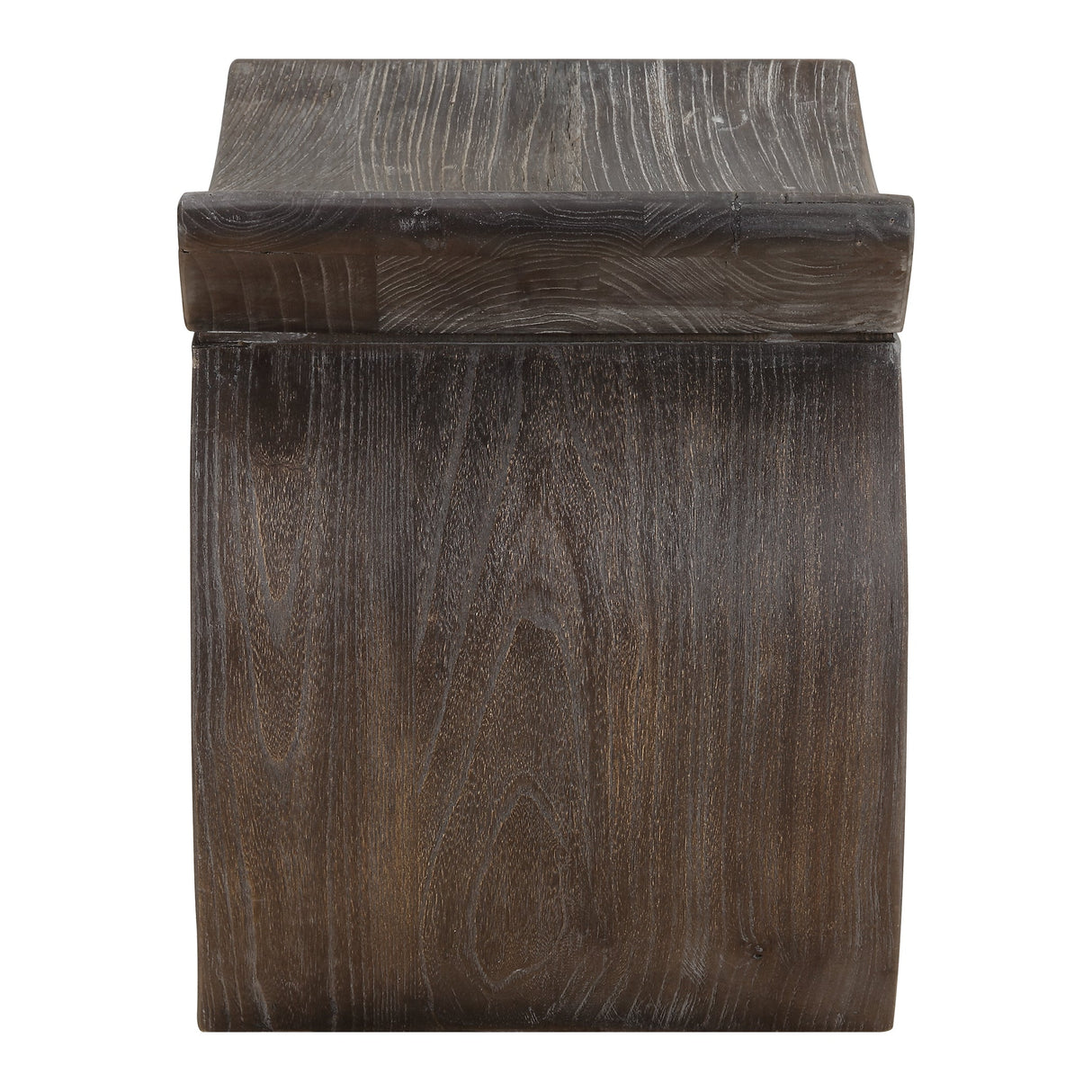 Connor Walnut Accent Stool