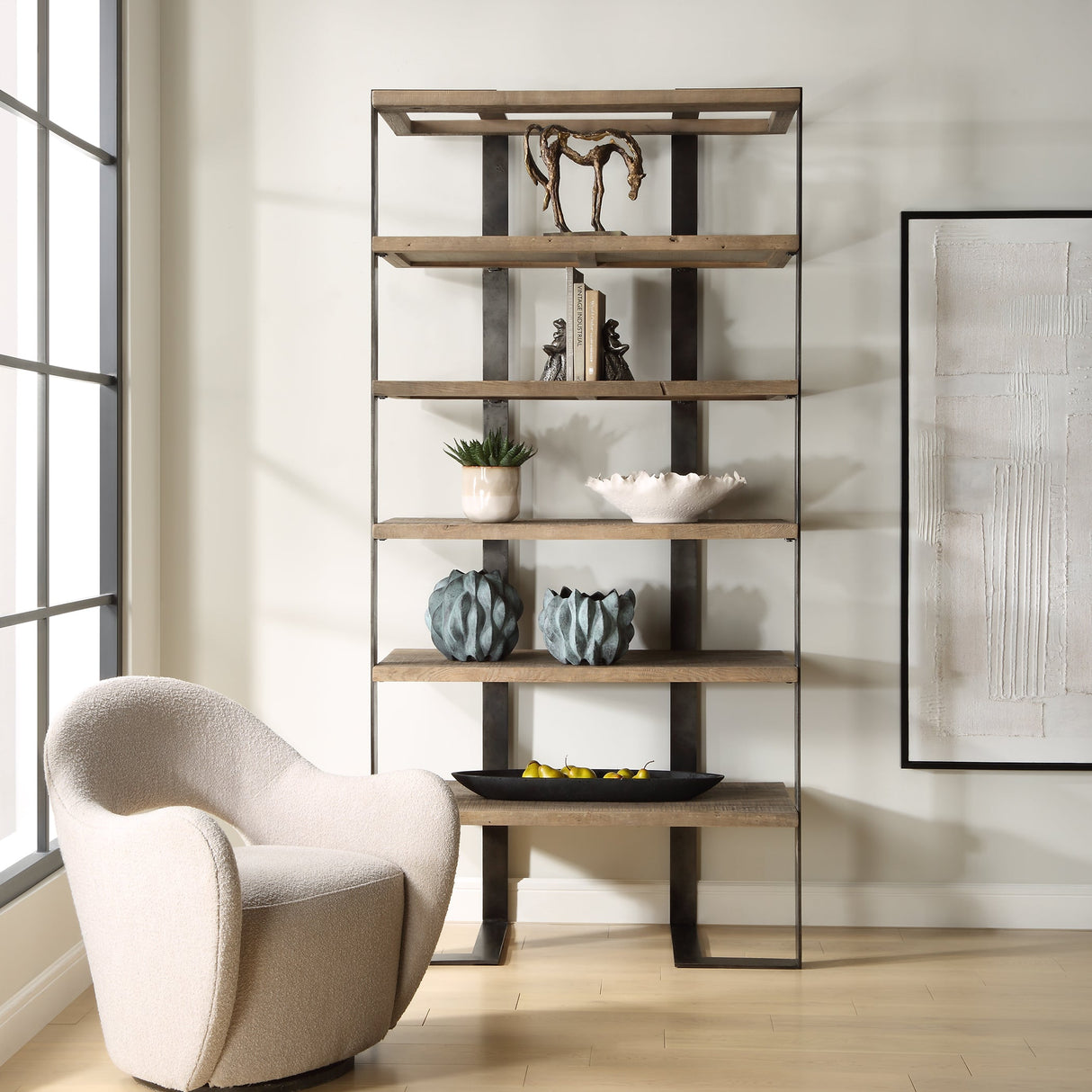 Felix Reclaimed Oak Etagere