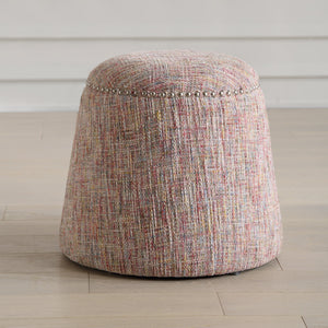 Gumdrop Confetti Chenille Ottoman