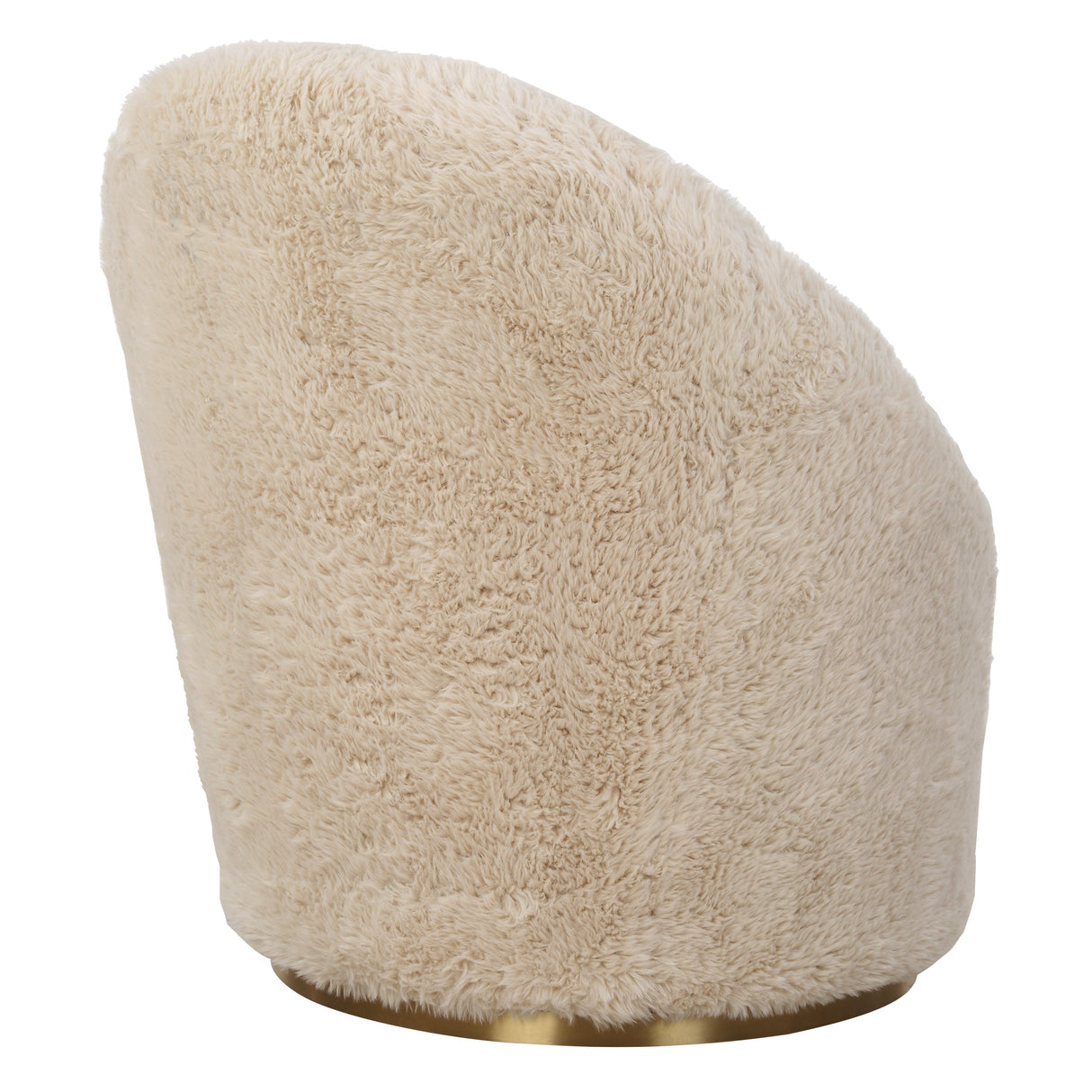 Crue Sheepskin Swivel Chair