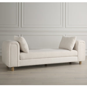 Repose Oversized Ivory Bench