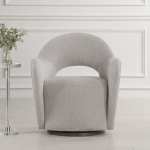 Wander Fabric Swivel Chair