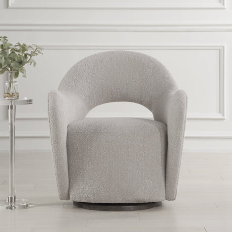 Wander Fabric Swivel Chair