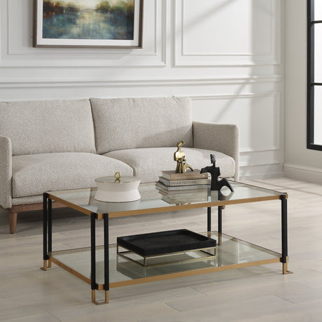 Kentmore Glass Coffee Table