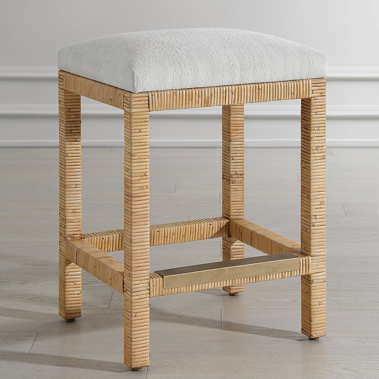 Muriel Rattan Counter Stool