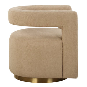 Grounded Modern Swivel Chair