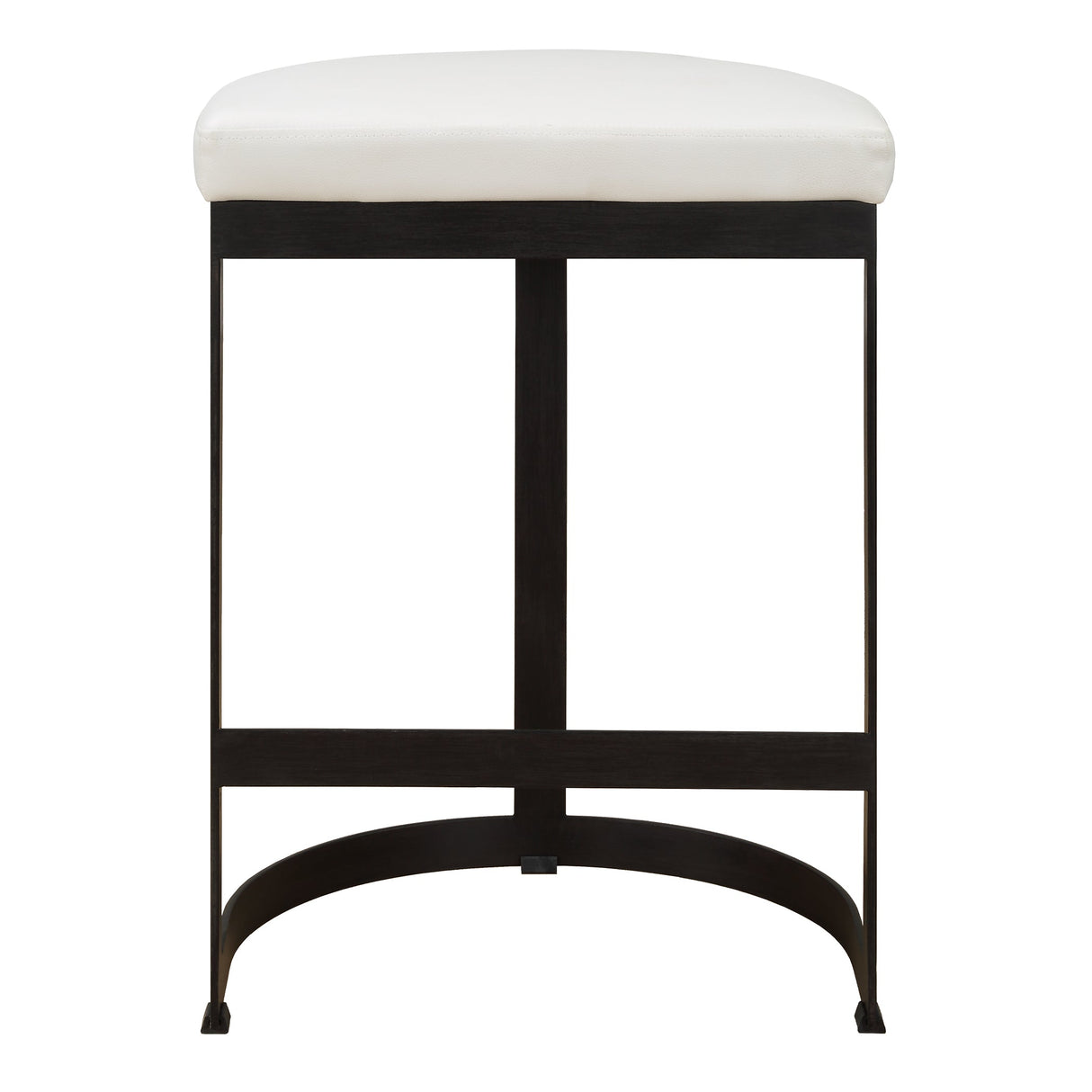 Ivanna White Counter Stool