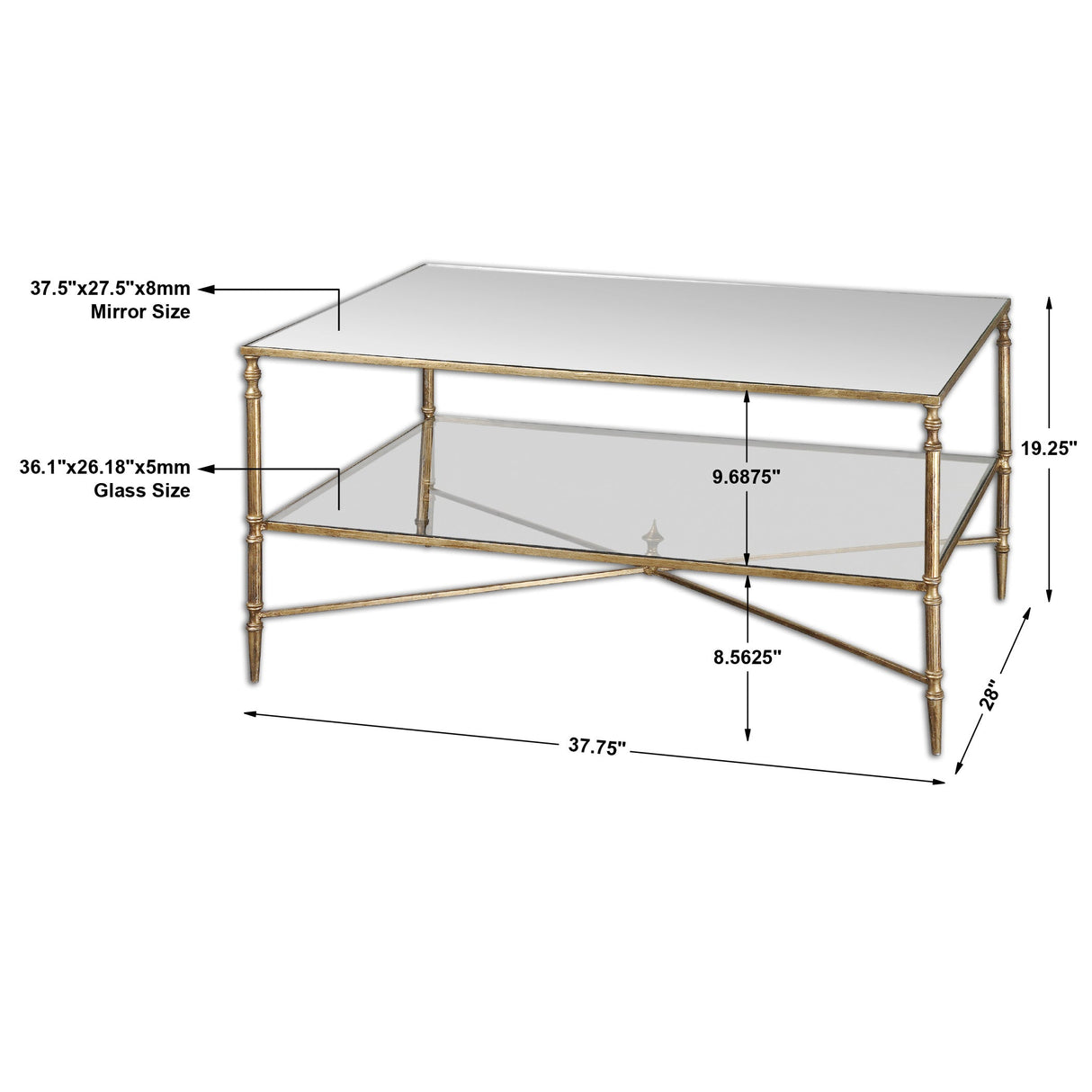 Henzler Coffee Table - 71x96 cm