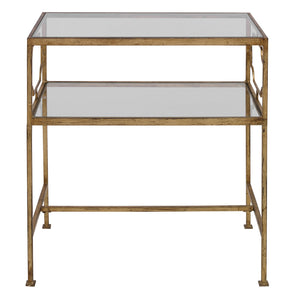 Rectangular Gold Coffee Table