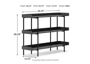 Yarlow 36" Bookcase