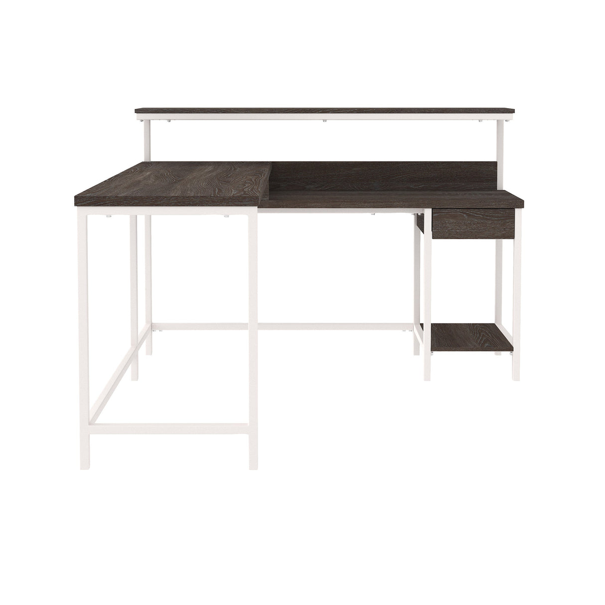 Dorrinson Home Office L-Desk with Storage