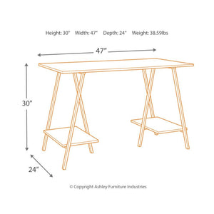 Bertmond 47" Home Office Desk