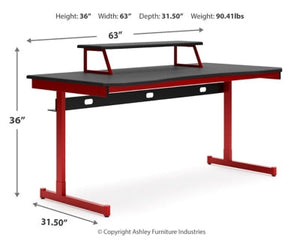 Lynxtyn Home Office Desk