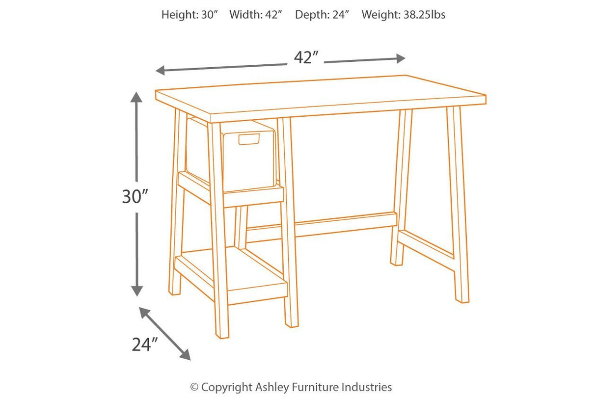 Mirimyn 42" Home Office Desk