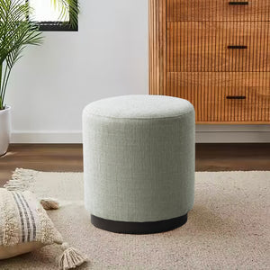 Linen Ottoman