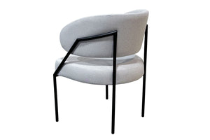 Curve Light Grey Dining chair