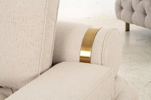 TUFING BEIGE 1 SEATER