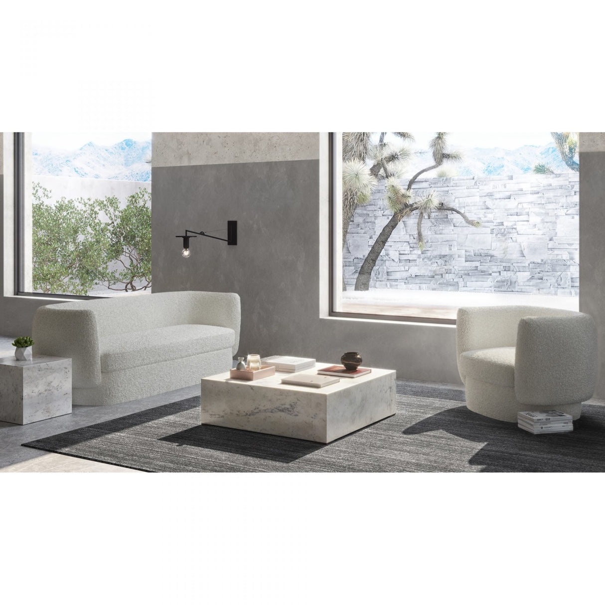 Koba Sofa Maya White