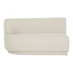 Yoon Chaise Left Sweet Cream