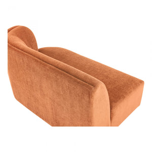 Yoon 2 Seat Chaise Left Rust