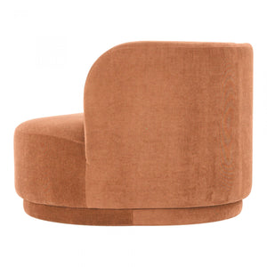 Yoon 2 Seat Sofa Right Rust