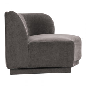 Yoon 2 Seat Sofa Right Umbra Grey