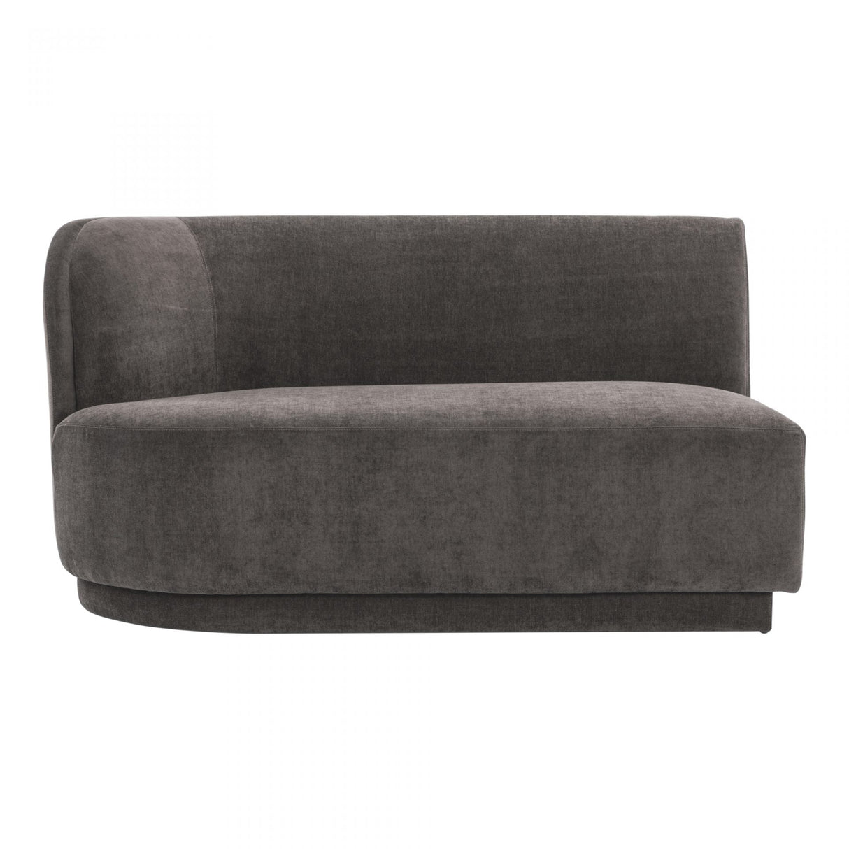 Yoon 2 Seat Sofa Left Umbra Grey