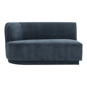 Yoon 2 Seat Sofa Left Dusty Blue