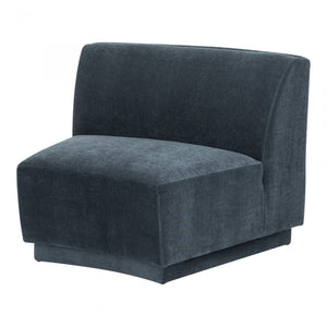 Yoon Slipper Chair Dusty Blue