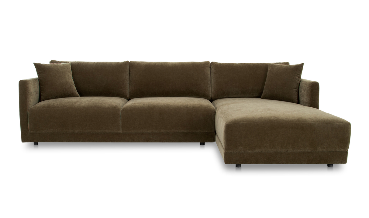 Bryn Sectional Cedar Green Right