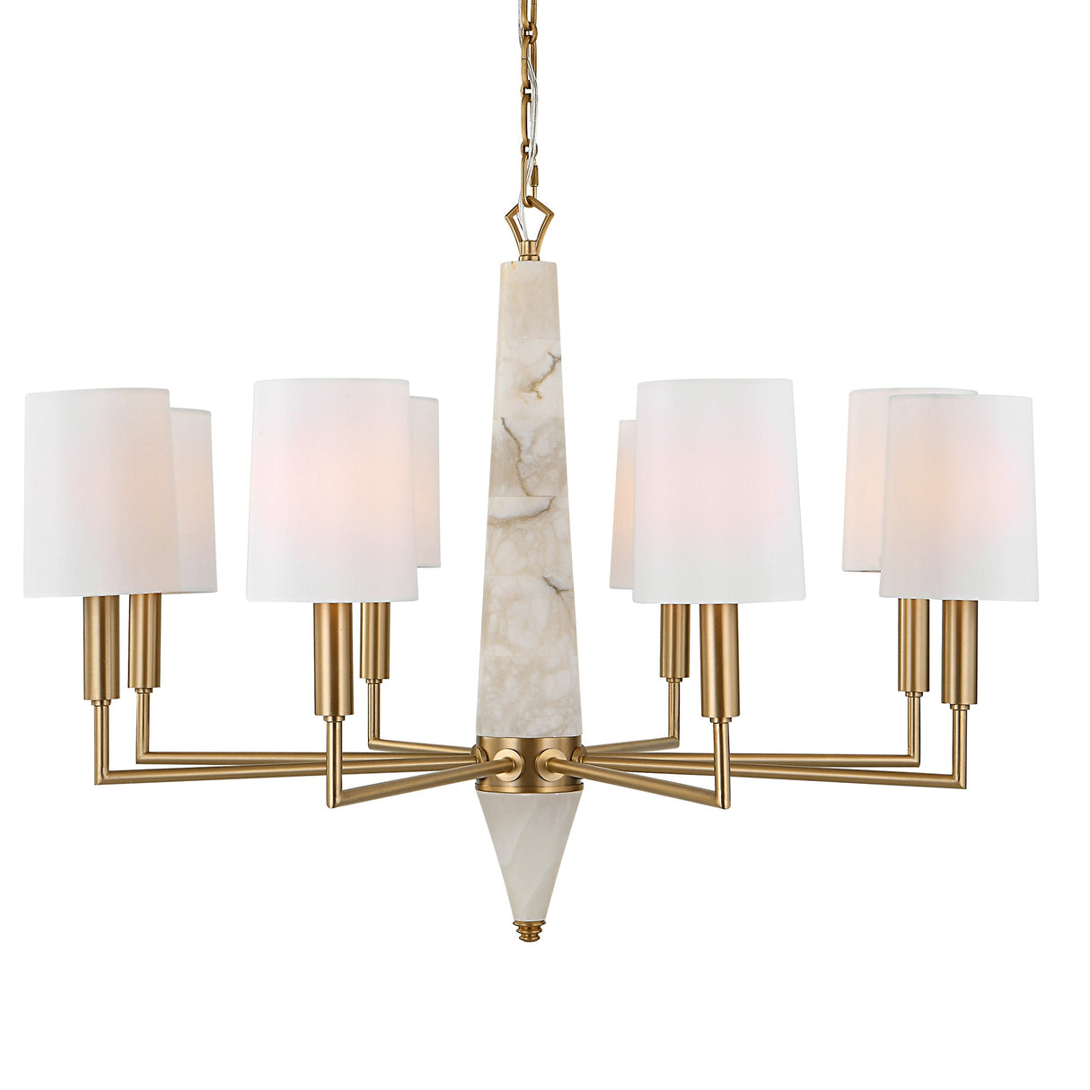 GATHERING, 8 LT CHANDELIER