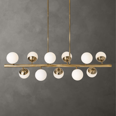 Uttermost Droplet 11 Light Linear Chandelier