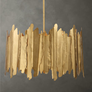 Uttermost Golden Gate 8 Light Industrial Pendant